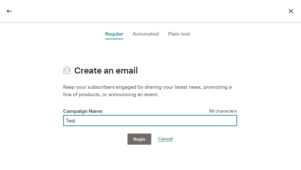 mailchimp app