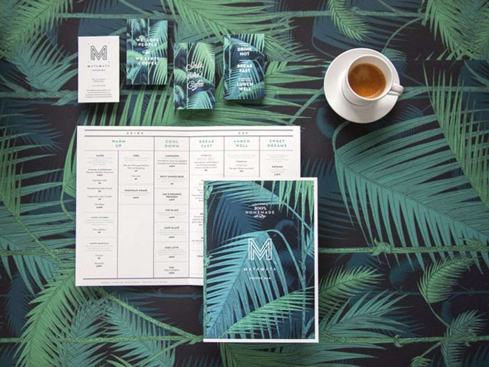 restaurant menu design