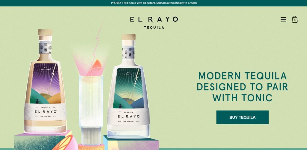 ecommerce landing page example